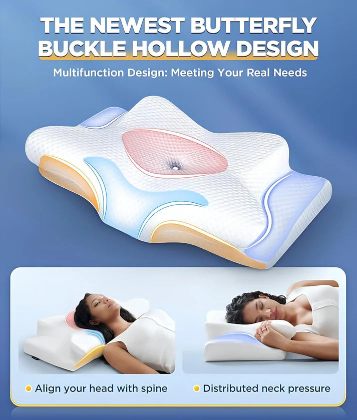 CozyLapse™  Memory Foam Neck Pillow